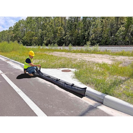 Ultratech Ultra-Gutter Guard RT, 9'L x 7''Dia. with 5'' Weir 9145